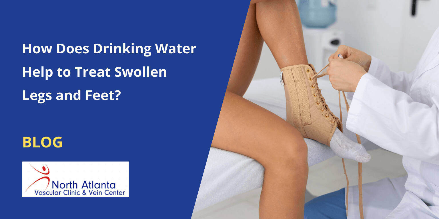 How Does Drinking Water Help to Treat Swollen Legs and Feet?